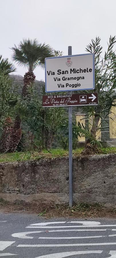 La Vista Del Poggio Bed & Breakfast Castellaro  Exterior photo